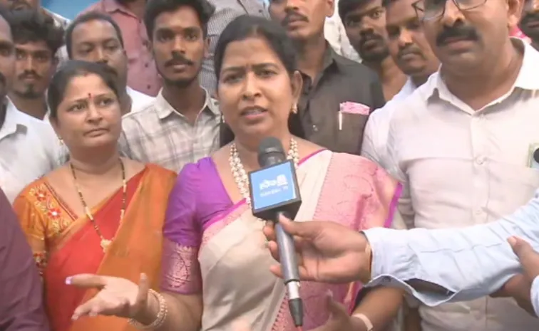 Former Minister Taneti Vanitha Slams TDP Govt