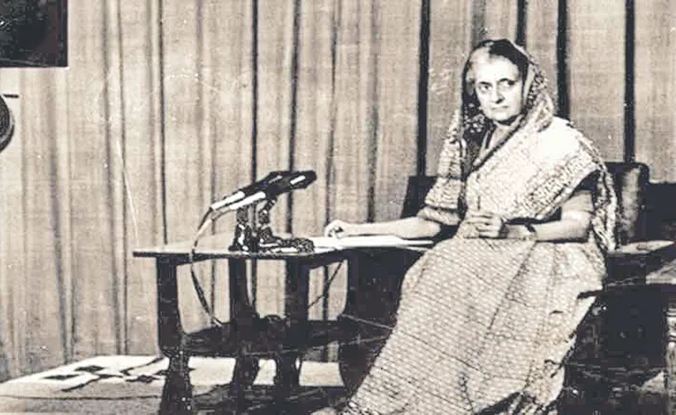 Sakshi Guest Column On Indira Gandhi National Emergency By Vundavalli