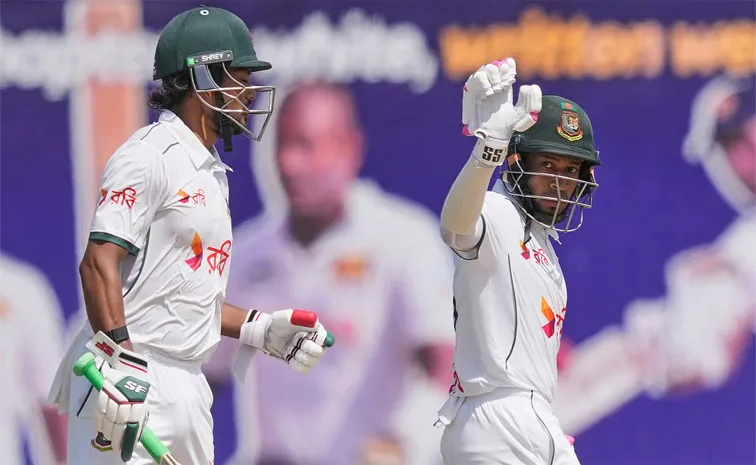 Bangladesh Scored 220 Runs For 8 Wickets On First Day Of Second Test Against Sri Lanka