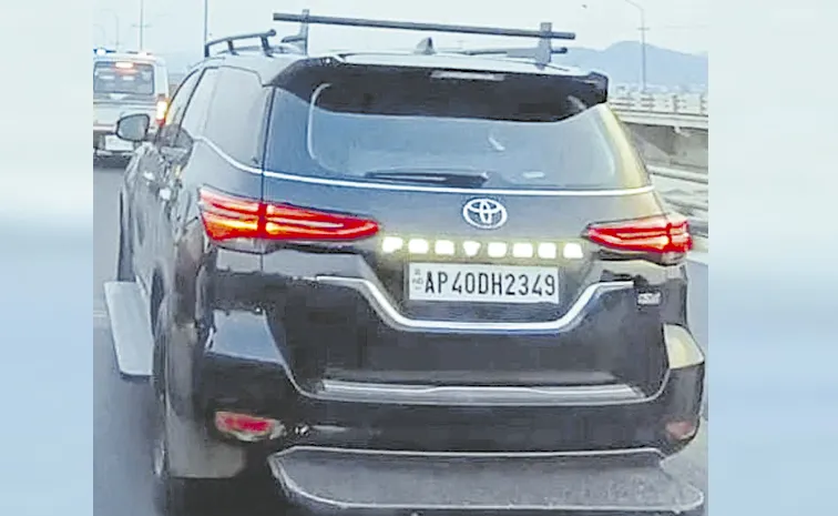 YS Jagan Bulletproof car Seized: Andhra pradesh