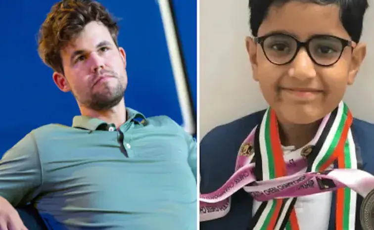 9 Year Old Indian Nearly Defeats Magnus Carlsen In Online chess Tournment