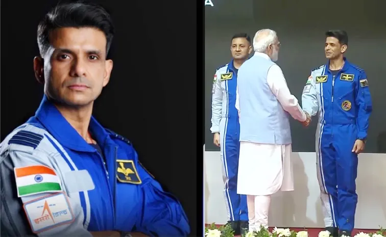Narendra Modi Wishes Success To Group Captain Group Captain Shubhanshu Shukla