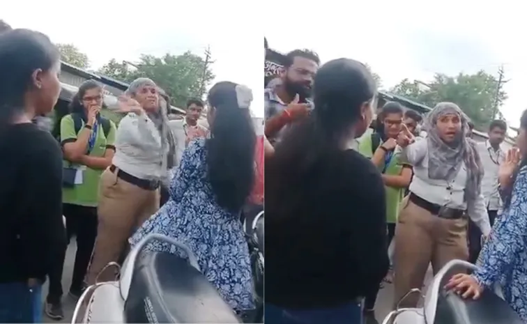 Lady constable beats up women riding triple seat on motorbike later apologises