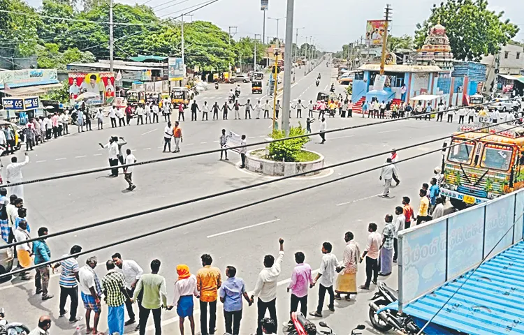 Concern over TDP leader Burla Venkatarao occupation