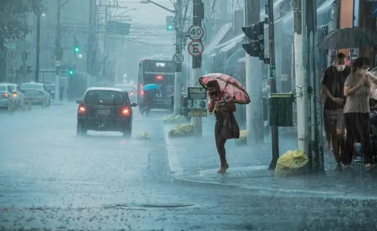 Andhra Pradesh Weather Update Coastal Warming Heay Rains