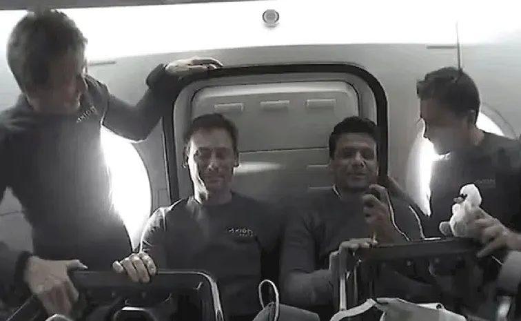  Ive Been Sleeping A Lot Shubhanshu Shukla Message From Space5
