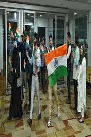Telangana residents arrive from Iran and Israel2