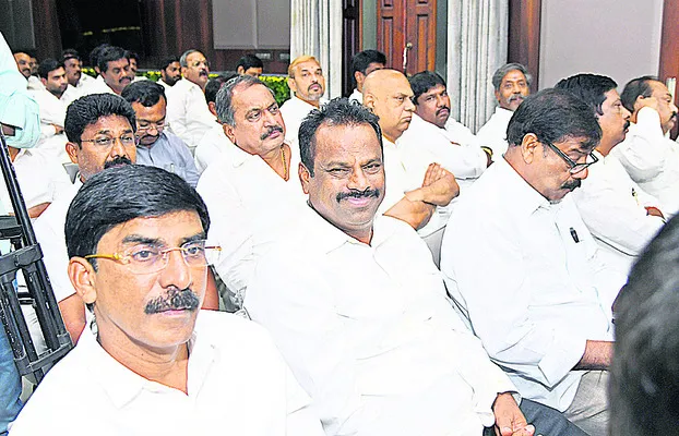 District leaders at YSRCP state level meeting
