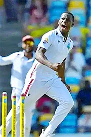 WI vs AUS: Bowlers make merry again in fast moving Barbados Test8