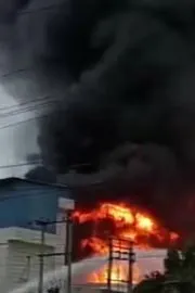 Massive Fire Breaks Out At Noida Private Firm11