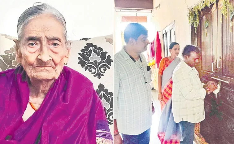 Sons Throws Mother Out Of The House In Hyderabad