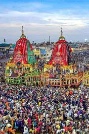 Devotees gather in Puri Jagannath Temple Rath Yatra10