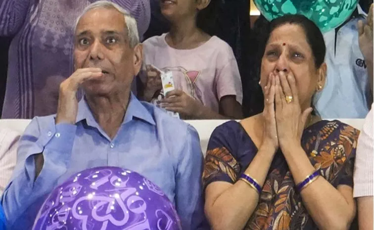 Shubhanshu Shuklas parents get emotional he lifts off for Axiom Mission 4