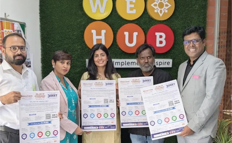 Official Poster Launch of Pride of Hyderabad Ideathon