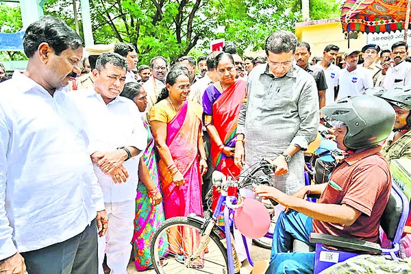దివ్యాంగుల సంక్షేమానికి సర్కారు కృషి