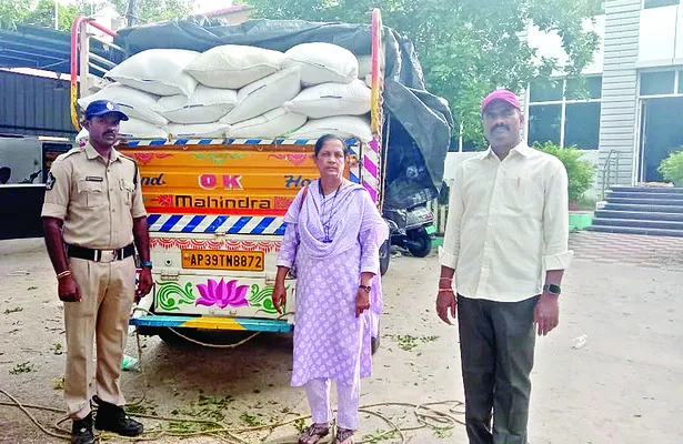 సబ్సిడీ బియ్యం పట్టివేత