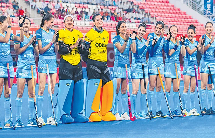 Indian womens hockey match against China today