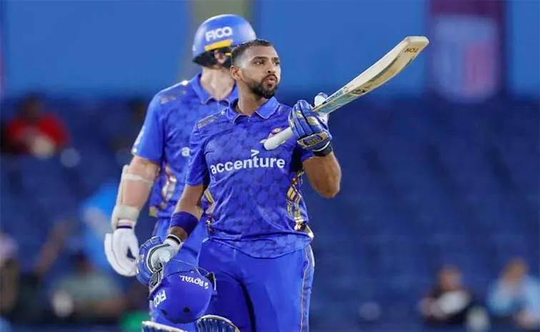 Nicholas Poorans wonder in MLC, scored a century in 55 Balls