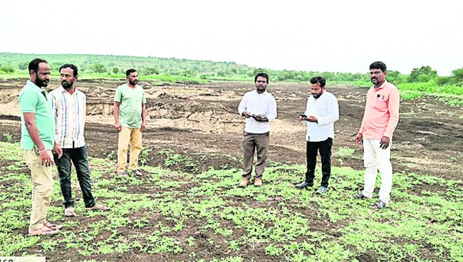 పనులు పరిశీలించిన జలశక్తి అభియాన్ బృందం