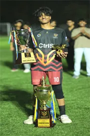 Excellencia Team Wins Varsity Football Championship By Beating Defending Champion Gaudium In Finals At Azeez Nagar Deccan Arena Ground1