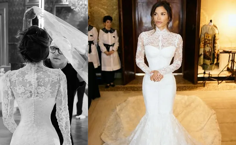 900 Hours 180 Buttons And A Space Trip: All About Lauren Sanchez Wedding Dress