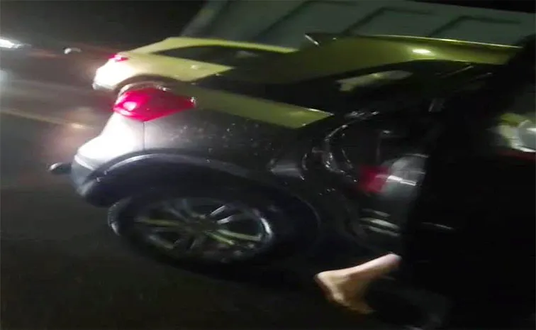 Massive car accident on Hyderabad ORR causes 10 vehicle