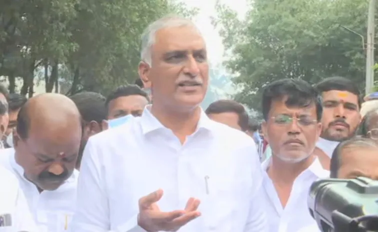 Harish rao Slams Govt Over Patancheru Pashamylaram Incident