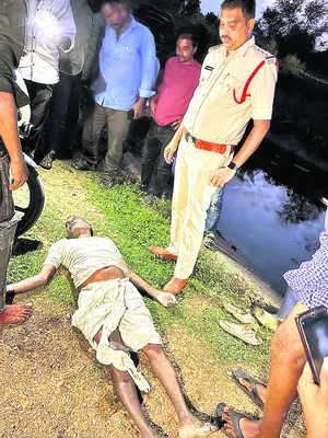 కాలువలో పడి వ్యక్తి మృతి