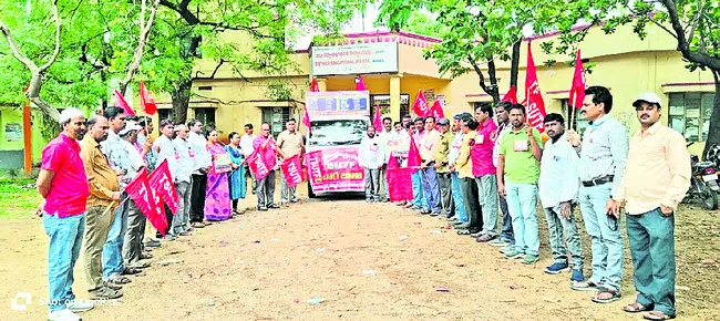 నర్సంపేటలో ఫ్లాగ్ మార్చ్