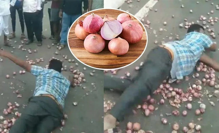 ఉల్లి ధర పతనం.. రైతన్న స్థితి దైన్యం 