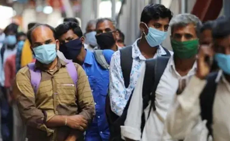 దేశంలో పెరుగుతున్న కోవిడ్‌ కేసులు