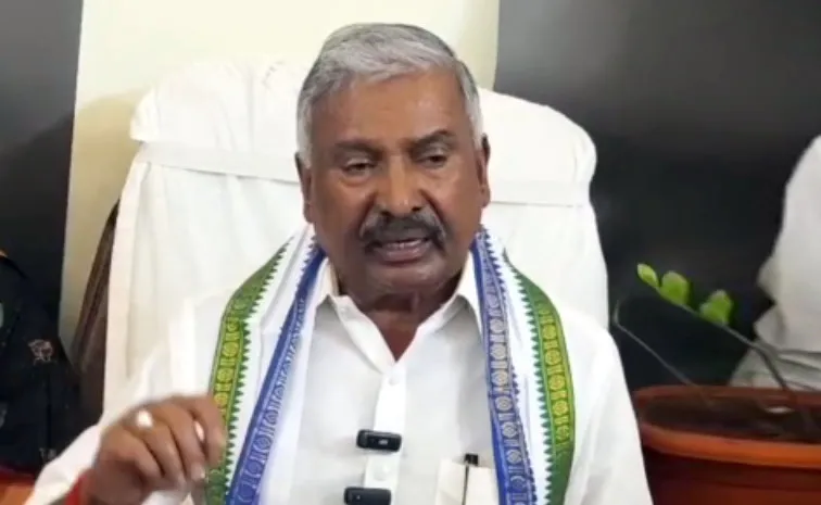 YSRCP Vennnupotu Protests: Peddireddy Slams Chandrababu