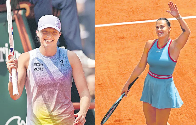 Sabalenka in French Open semis