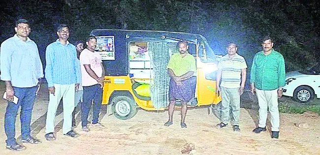 టన్ను పీడీఎస్ బియ్యం పట్టివేత