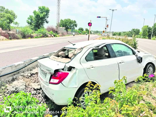 తహసీల్దార్కు గాయాలు