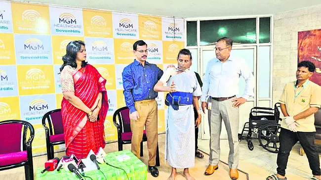 ఏపీలో తొలి సిరామిక్ మోకాలి సంయోజన శస్త్రచికిత్స