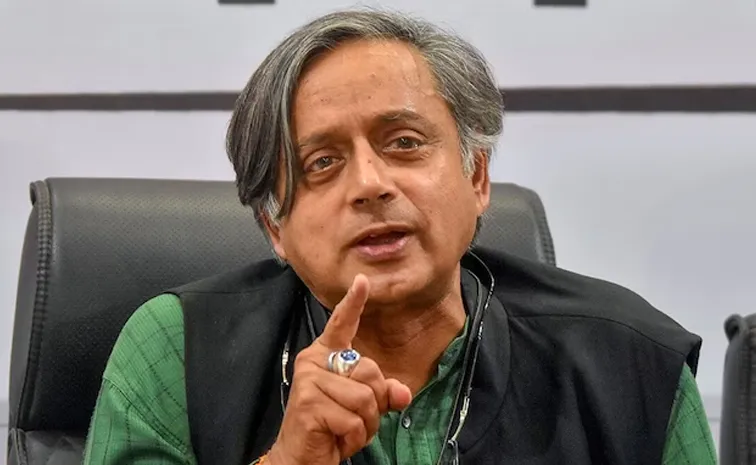 No Talks With Gun Pointed at Our Heads Shashi Tharoor1