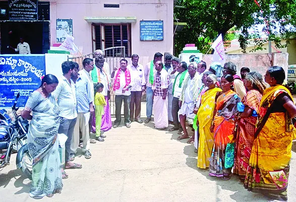 బిందెల షెడ్డులో  అగ్ని ప్రమాదం 