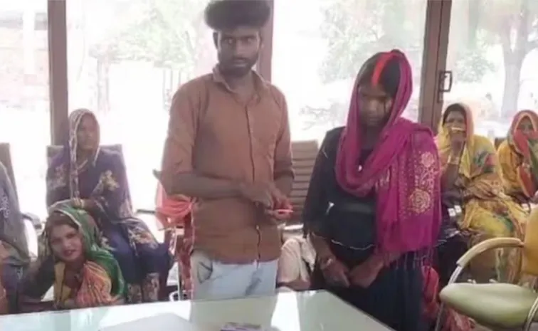Husband goes to Mumbai for work up woman marries brother in law