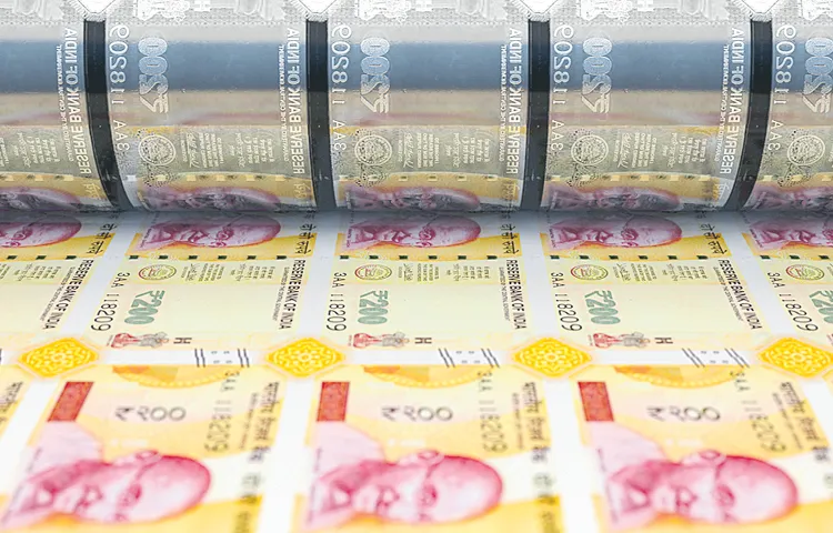 Reserve Bank of India says cost of printing rupee notes has increased