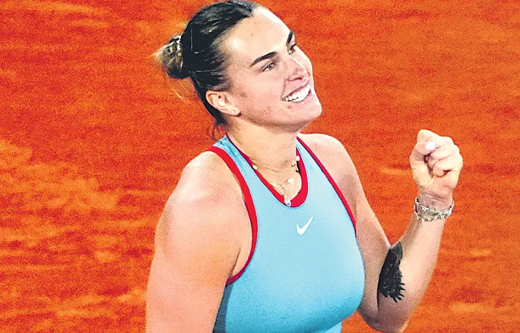 Sabalenka and Coco Gauff in French Open final