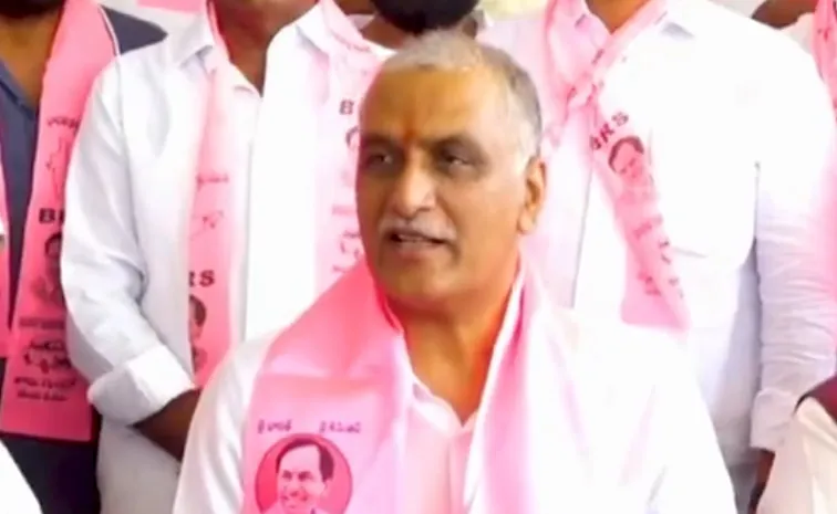 బాబుకు సీఎం రేవంత్‌ రెడ్డి దాసోహం: హరీష్‌ రావు ఫైర్‌