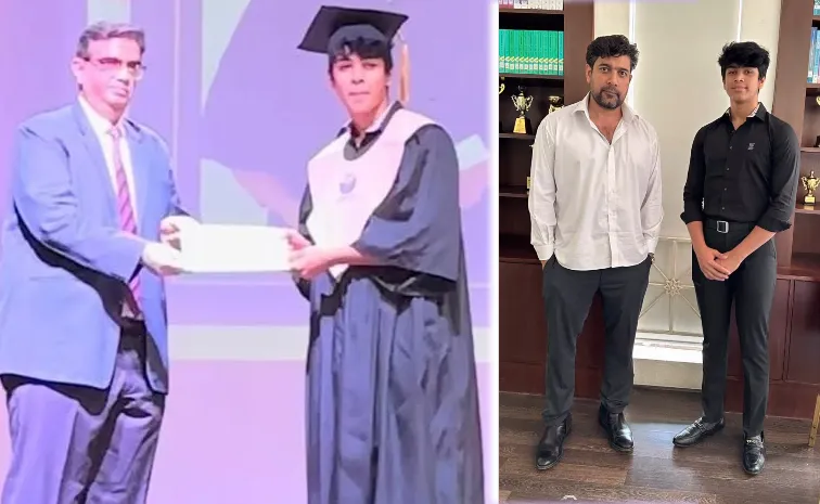స్టార్‌ హీరోయిన్‌ కుమారుడి గ్రాడ్యుయేషన్ పూర్తి.. ఫోటో వైరల్‌
