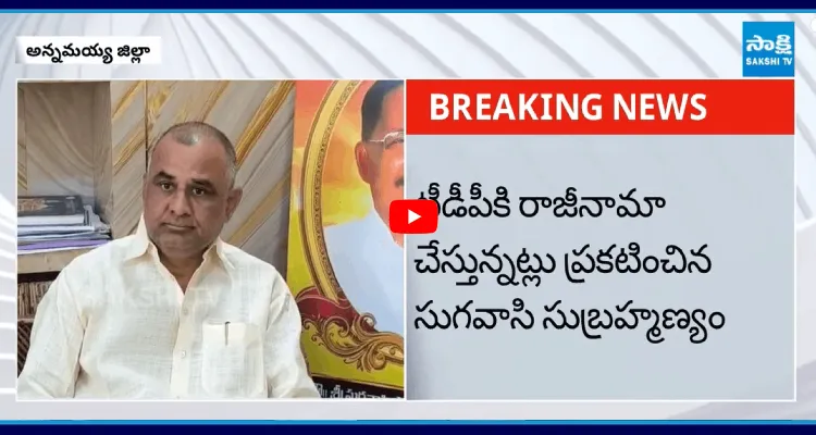 టీడీపీకి సీనియర్ నేత రాజీనామా  