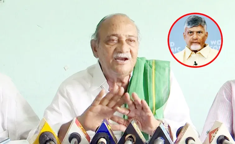 TDP Leader Vadde Sobhanadreeswara Rao Fires On Chandrababu