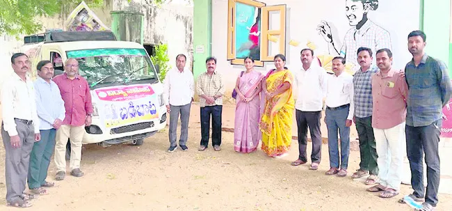 ‘విద్యావాహిని’తో ప్రచార బాట