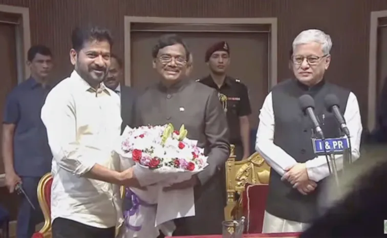 రాజ్‌భవన్‌లో కొత్త మంత్రుల ప్రమాణ స్వీకారం