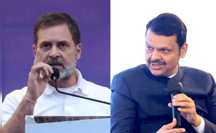 Devendra Fadnavis Responds to Rahul Gandhi's Comments