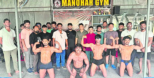 రాష్ట్ర స్థాయి బాడీ బిల్డింగ్ పోటీలకు ఎంపిక