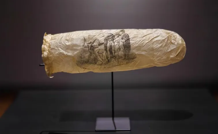 Dutch Museum Nearly 200-Year-Old Condom With Erotic Painting Goes On Display